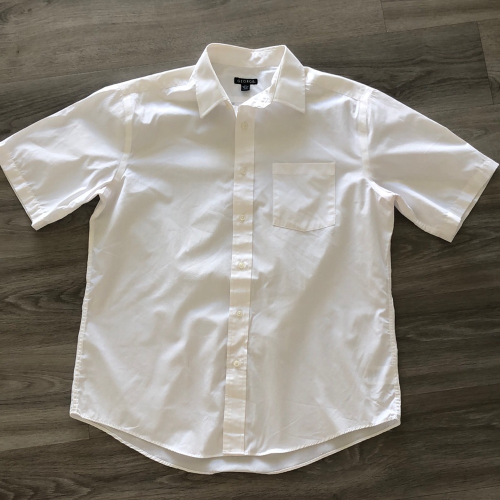 Mens Short sleeve Button down